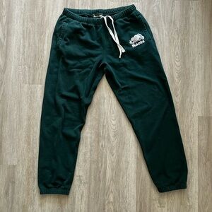 Green Roots sweatpants